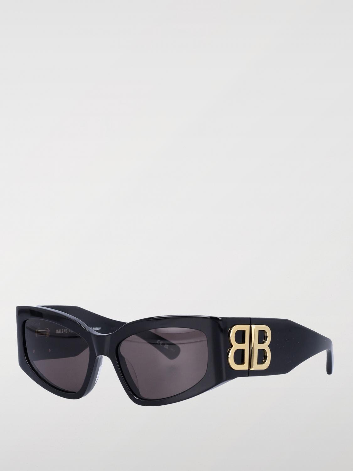 BALENCIAGA OCCHIALI DA SOLE: Occhiali da sole Bossy cat-eye Balenciaga, Nero - Img 1