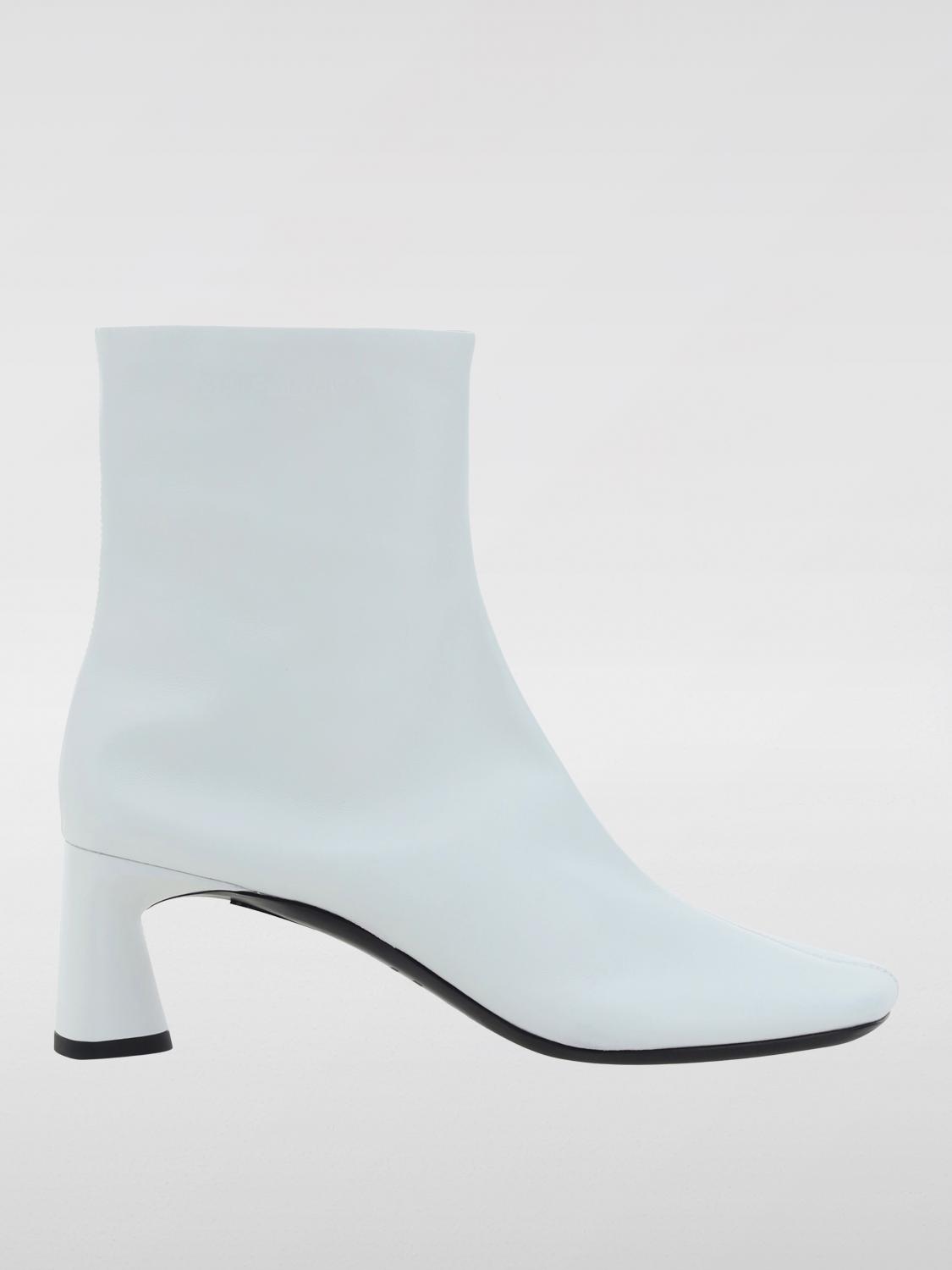 BALENCIAGA FLACHE STIEFELETTEN: Stiefel damen Balenciaga, Weiß - Img 1