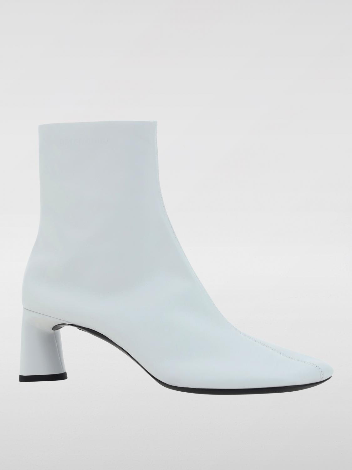 BALENCIAGA FLACHE STIEFELETTEN: Stiefel damen Balenciaga, Weiß - Img 2