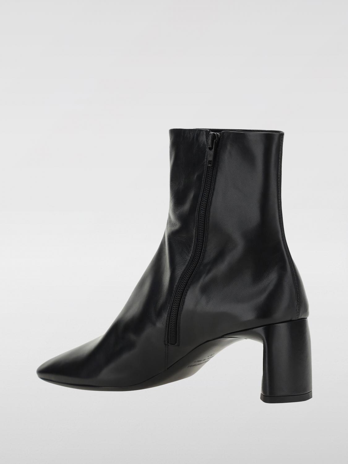 BALENCIAGA FLAT ANKLE BOOTS: Boots woman Balenciaga, Black - Img 3