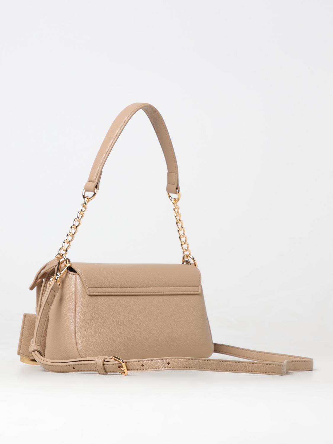 LOVE MOSCHINO SHOULDER BAG: Shoulder bag woman Love Moschino, Beige - Img 2