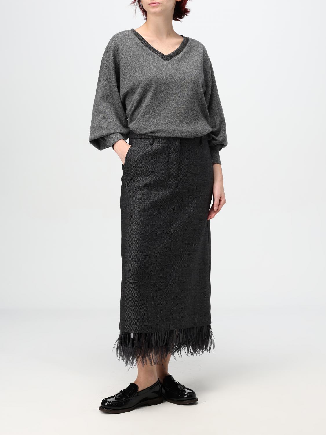 BRUNELLO CUCINELLI PULLOVER: Pullover damen Brunello Cucinelli, Lead - Img 2