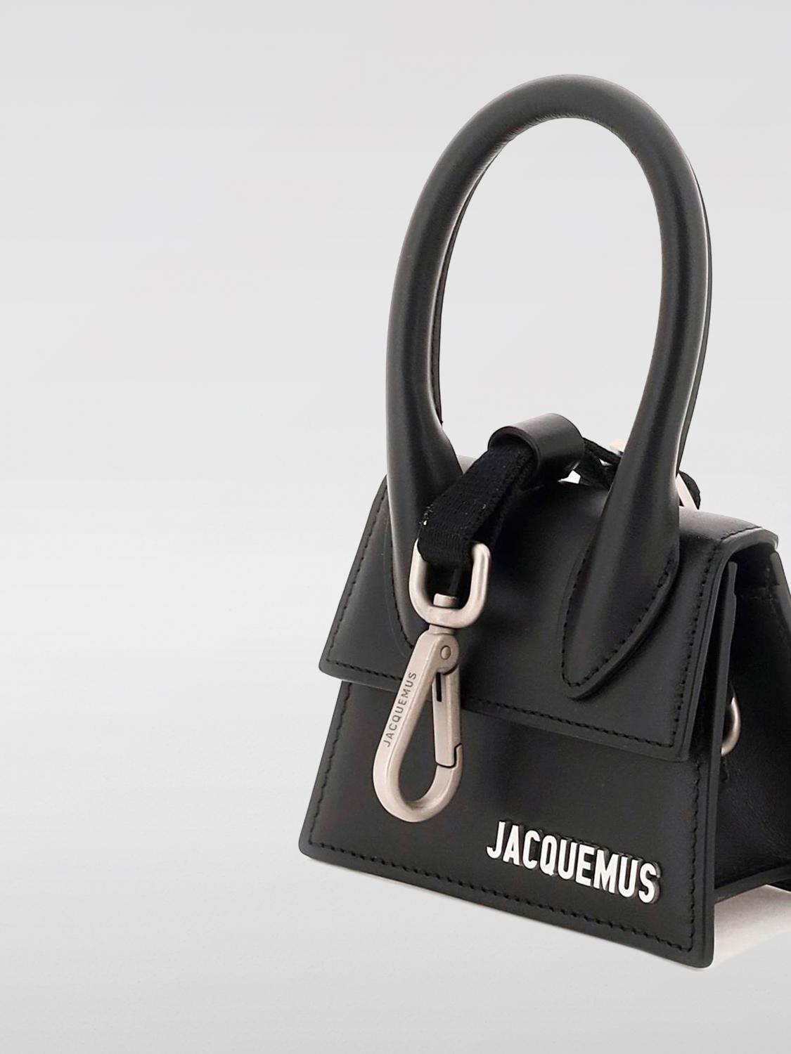 JACQUEMUS BAG: Shoulder bag men Jacquemus, Black - Img 4