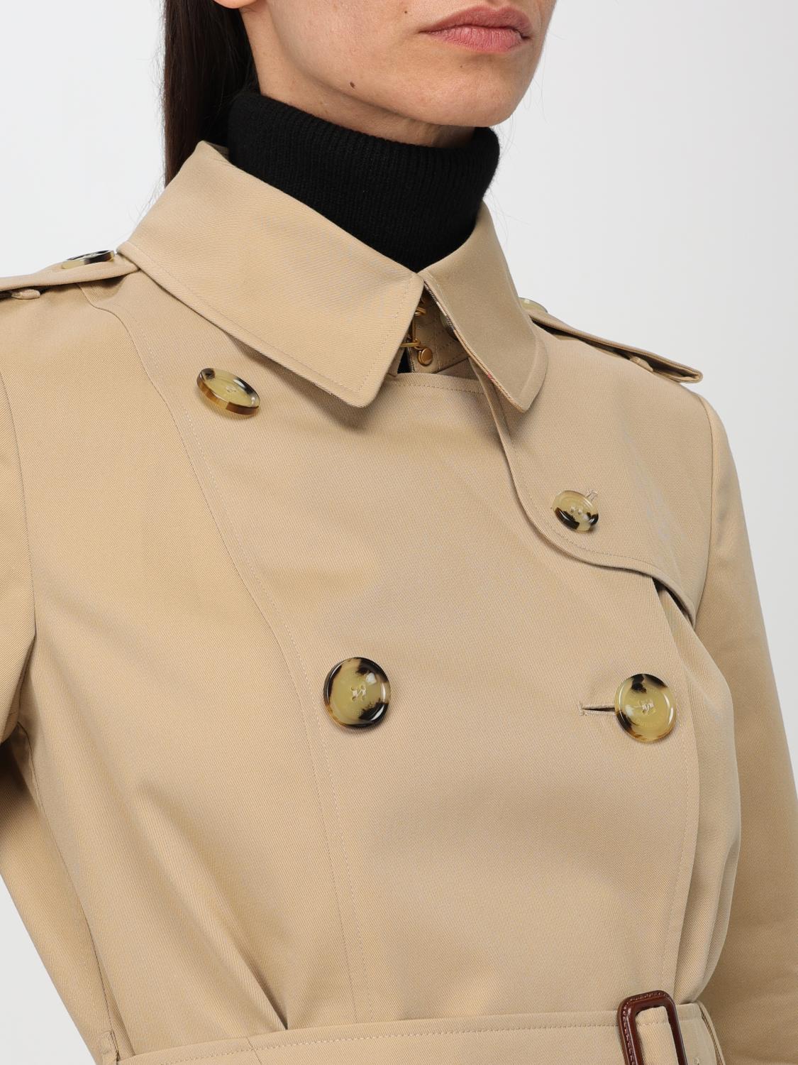 BURBERRY TRENCH COAT: Burberry women's trench coat, Beige - Img 4