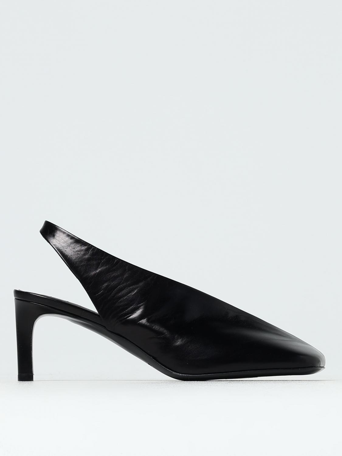 Giglio Slingback Jil Sander in pelle