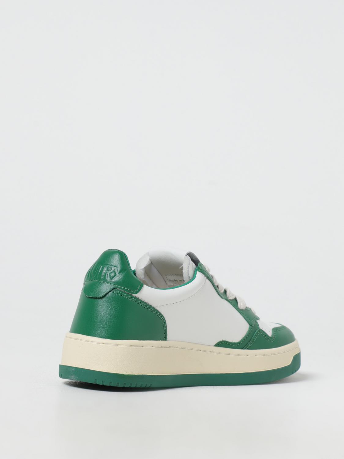 AUTRY SNEAKERS: Sneakers Medalist Autry in pelle , Verde - Img 3