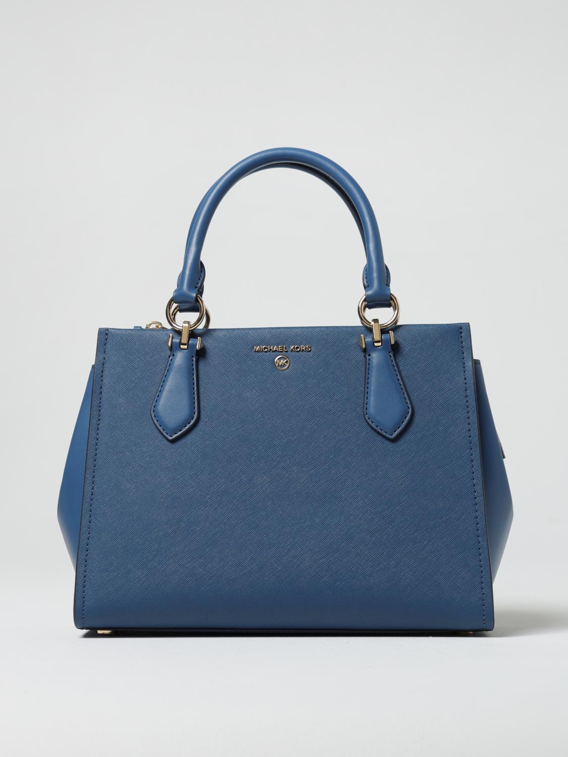 MICHAEL KORS BORSA A MANO: Borsa a mano donna Michael Kors, Blue - Img 1