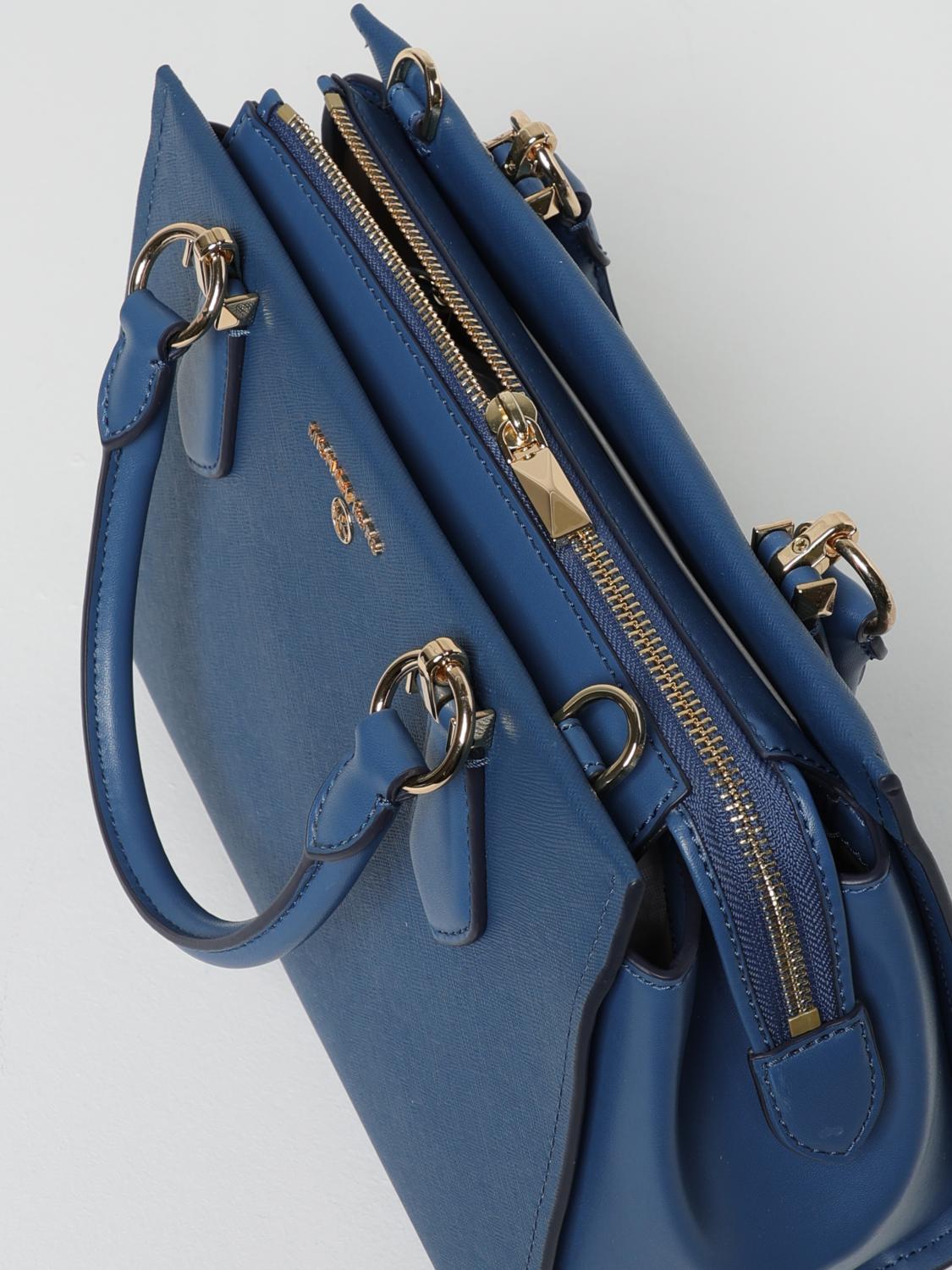 MICHAEL KORS BORSA A MANO: Borsa a mano donna Michael Kors, Blue - Img 3