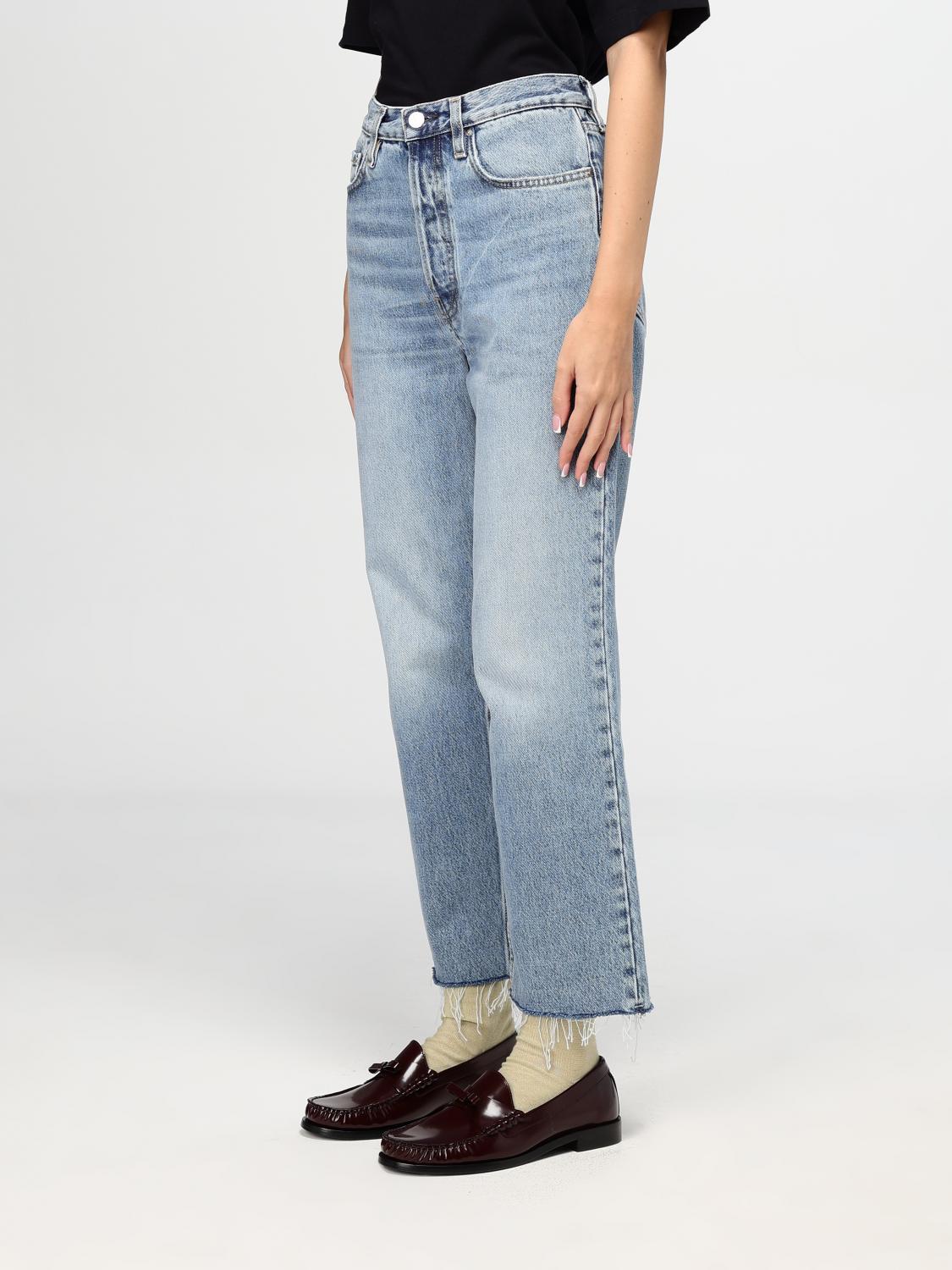 TOTEME JEANS: Jeans woman Toteme, Gnawed Blue - Img 3