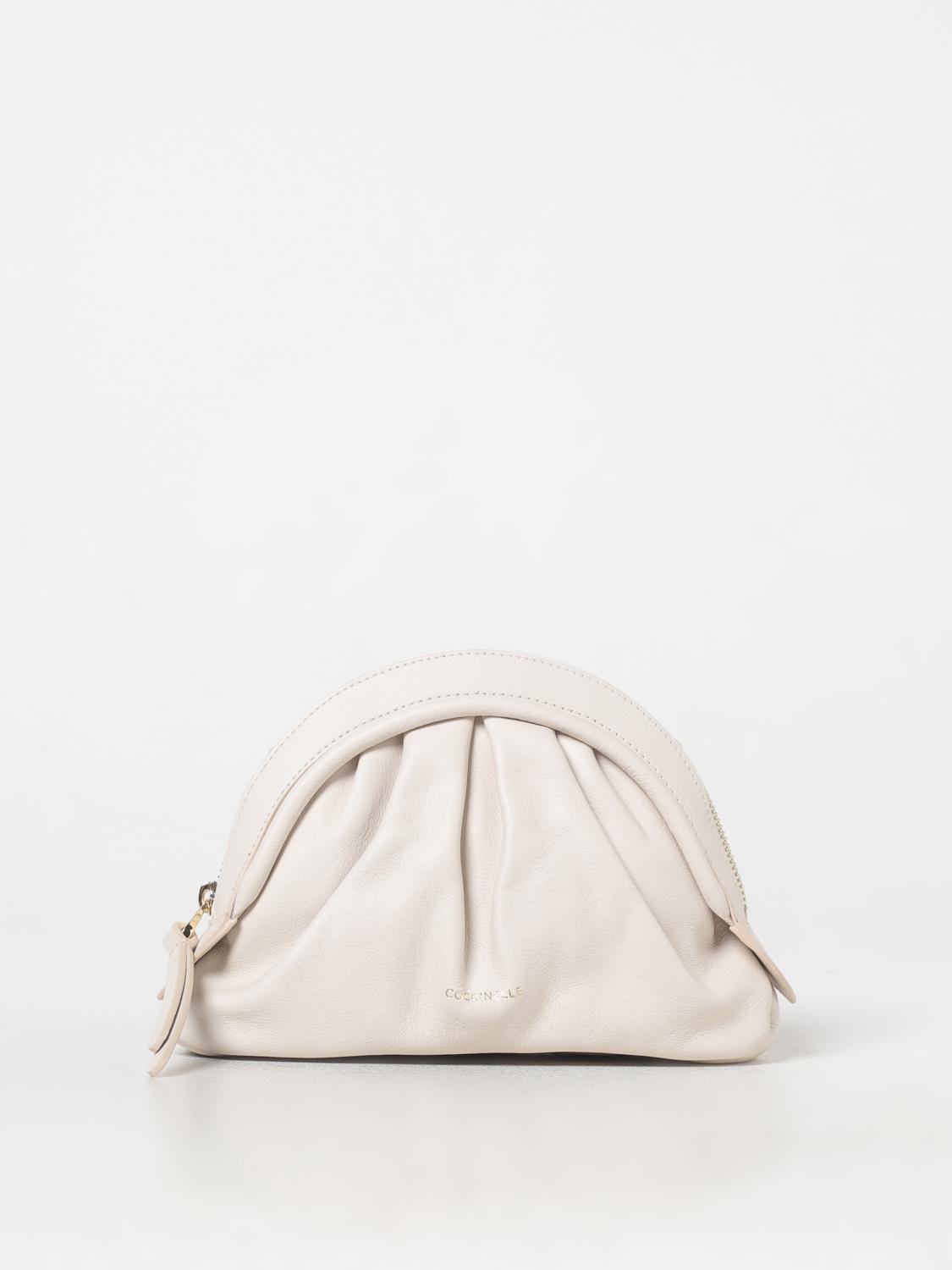 COCCINELLE CLUTCH: Clutch woman Coccinelle, White - Img 1