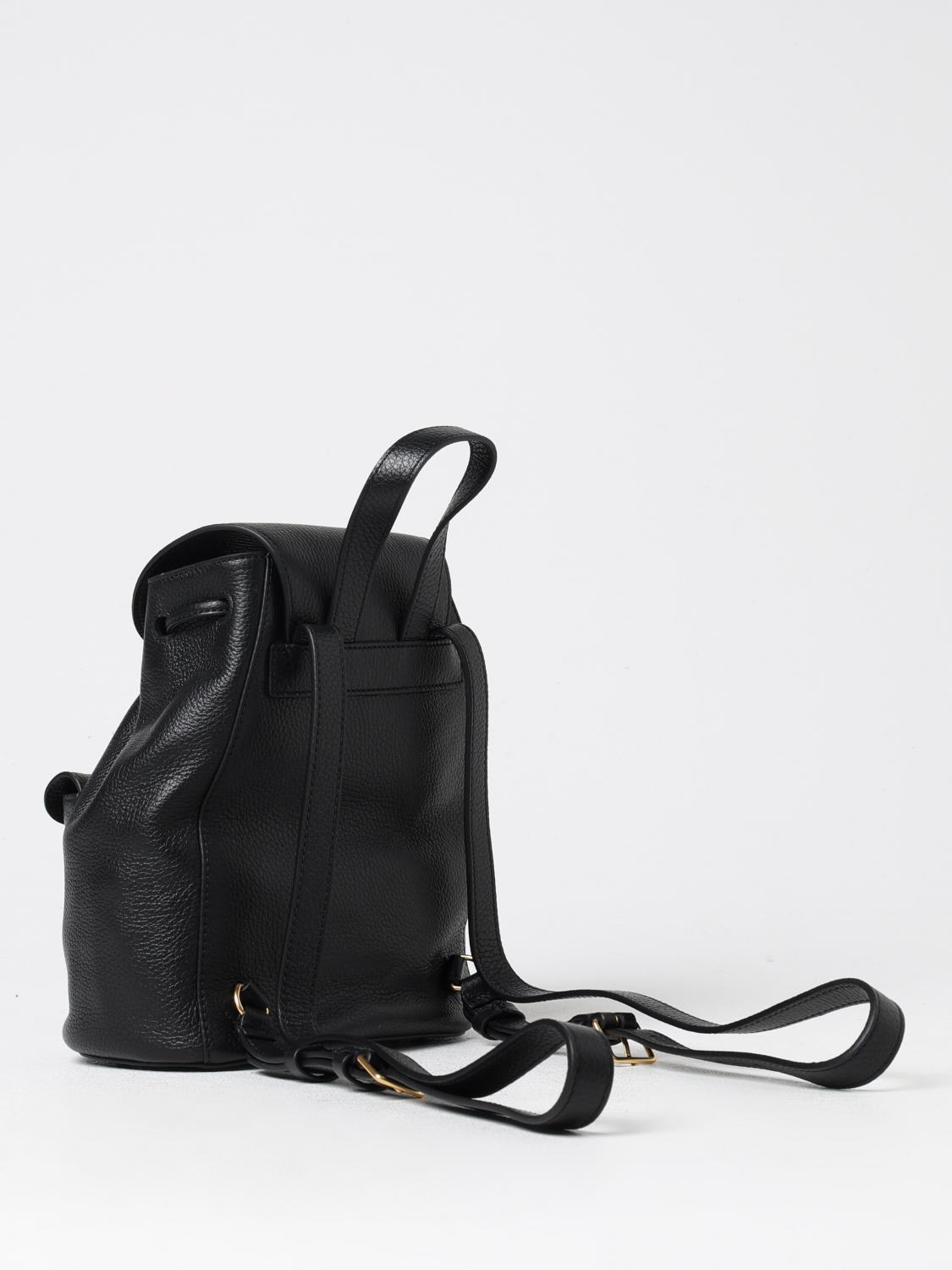coccinelle mini backpack Nikla grained leather aquamarine/deep blue modern functionality Coccinelle Zaino Coccinelle Alpha Rucksack