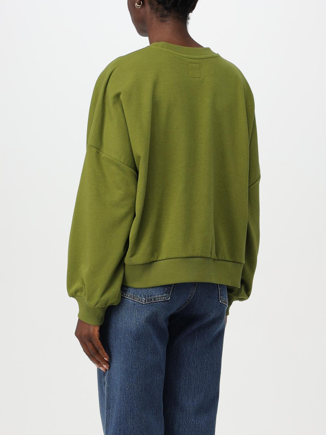 VANS MAGLIA: Felpa Vans in misto cotone , Verde - Img 2