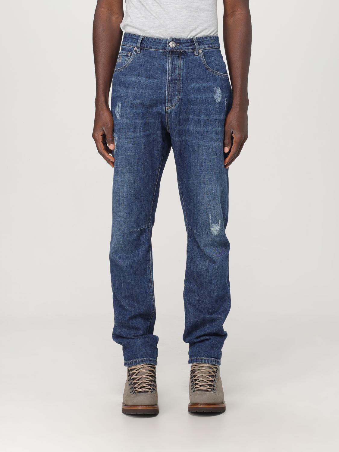 Giglio Jeans Brunello Cucinelli in denim di cotone used