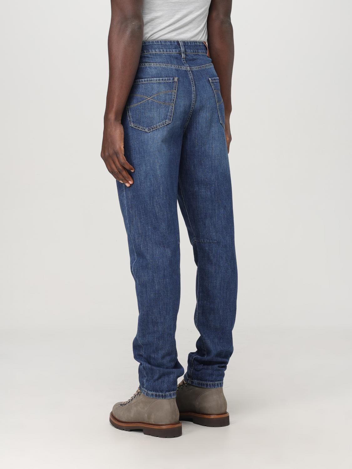 BRUNELLO CUCINELLI JEANS: Jeans men Brunello Cucinelli, Denim - Img 2