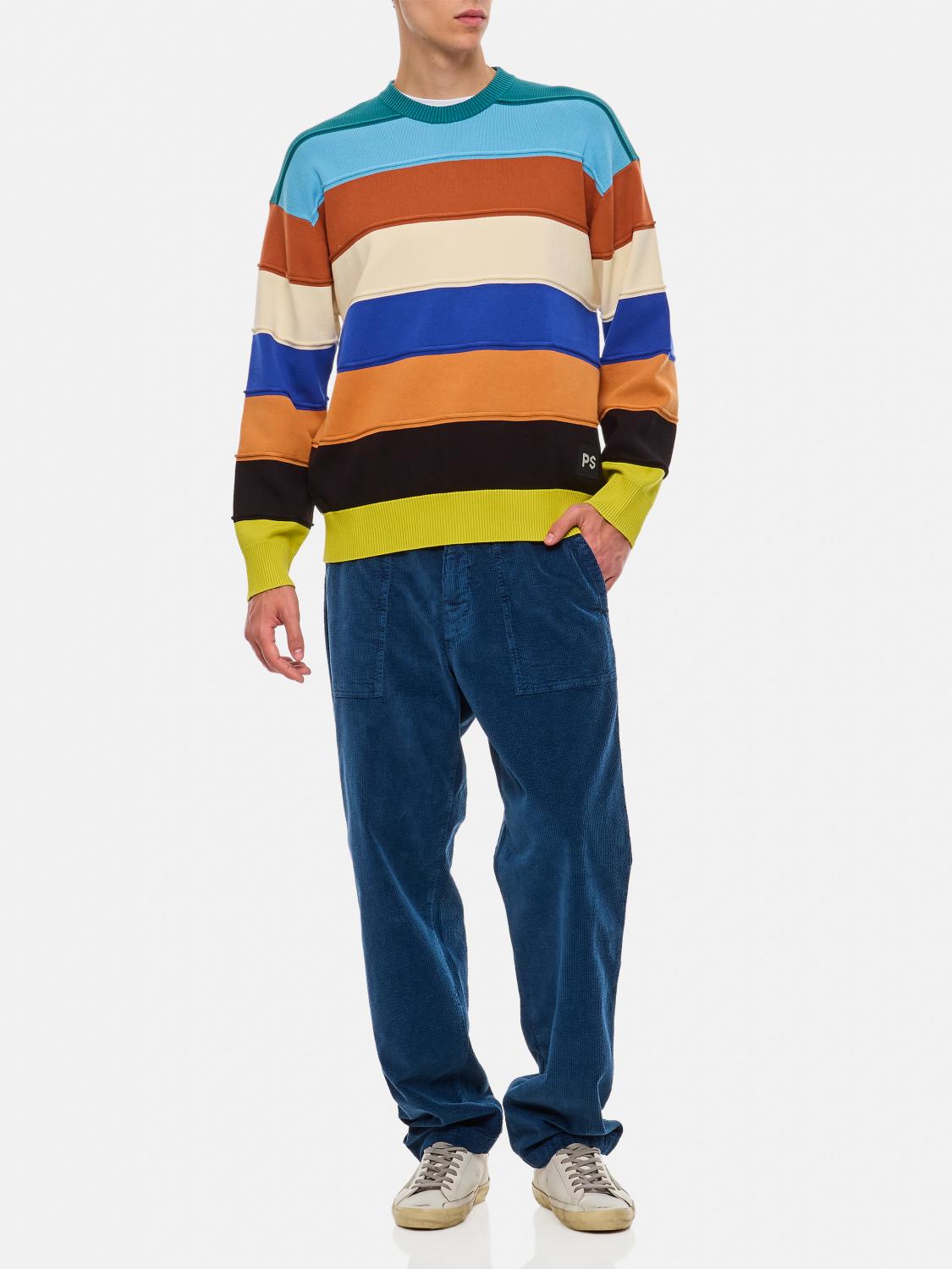 PAUL SMITH SWEATSHIRT: Sweater men Paul Smith, Multicolor - Img 2