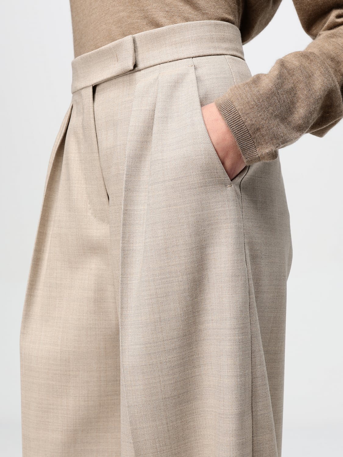 MAX MARA HOSE: Hose damen Max Mara, Beige - Img 5