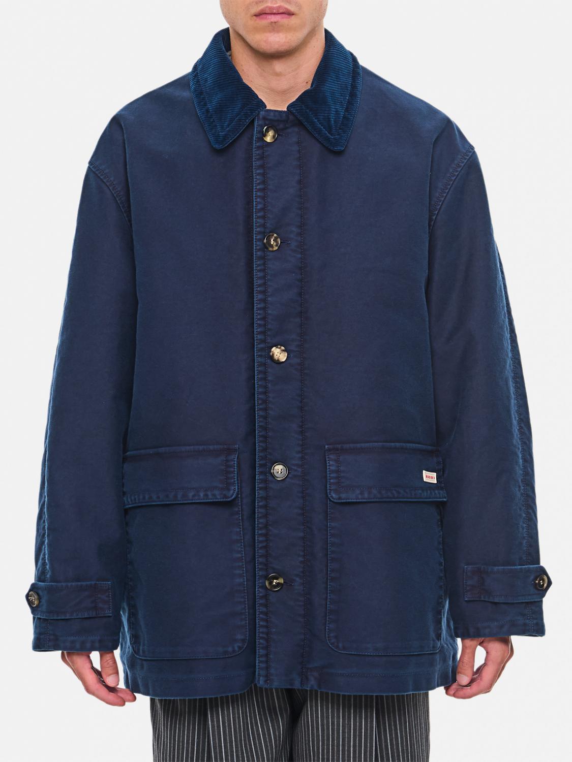 MARNI JACKET: Marni cotton jacket, Blue - Img 1