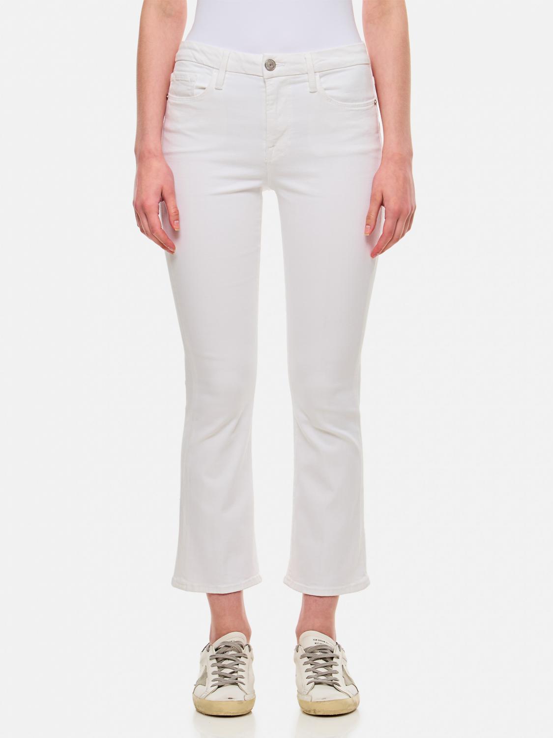 FRAME JEANS: Jeans femme Frame, Blanc - Img 1