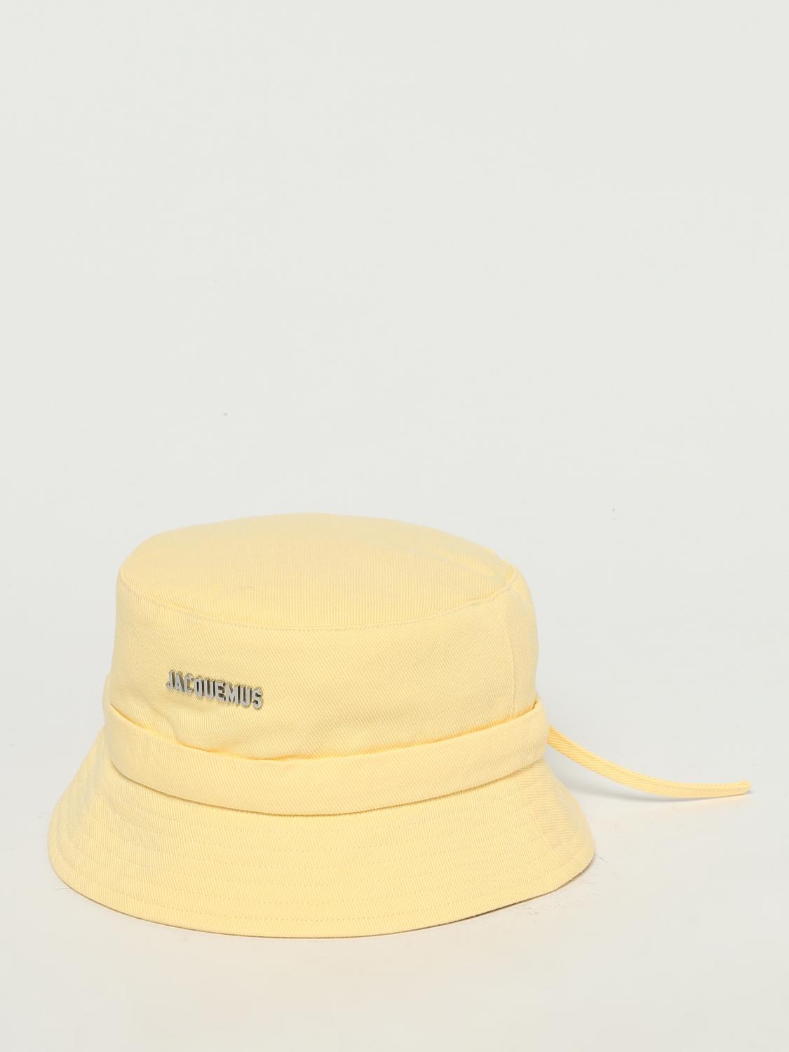 JACQUEMUS HAT: Hat men Jacquemus, Yellow - Img 1