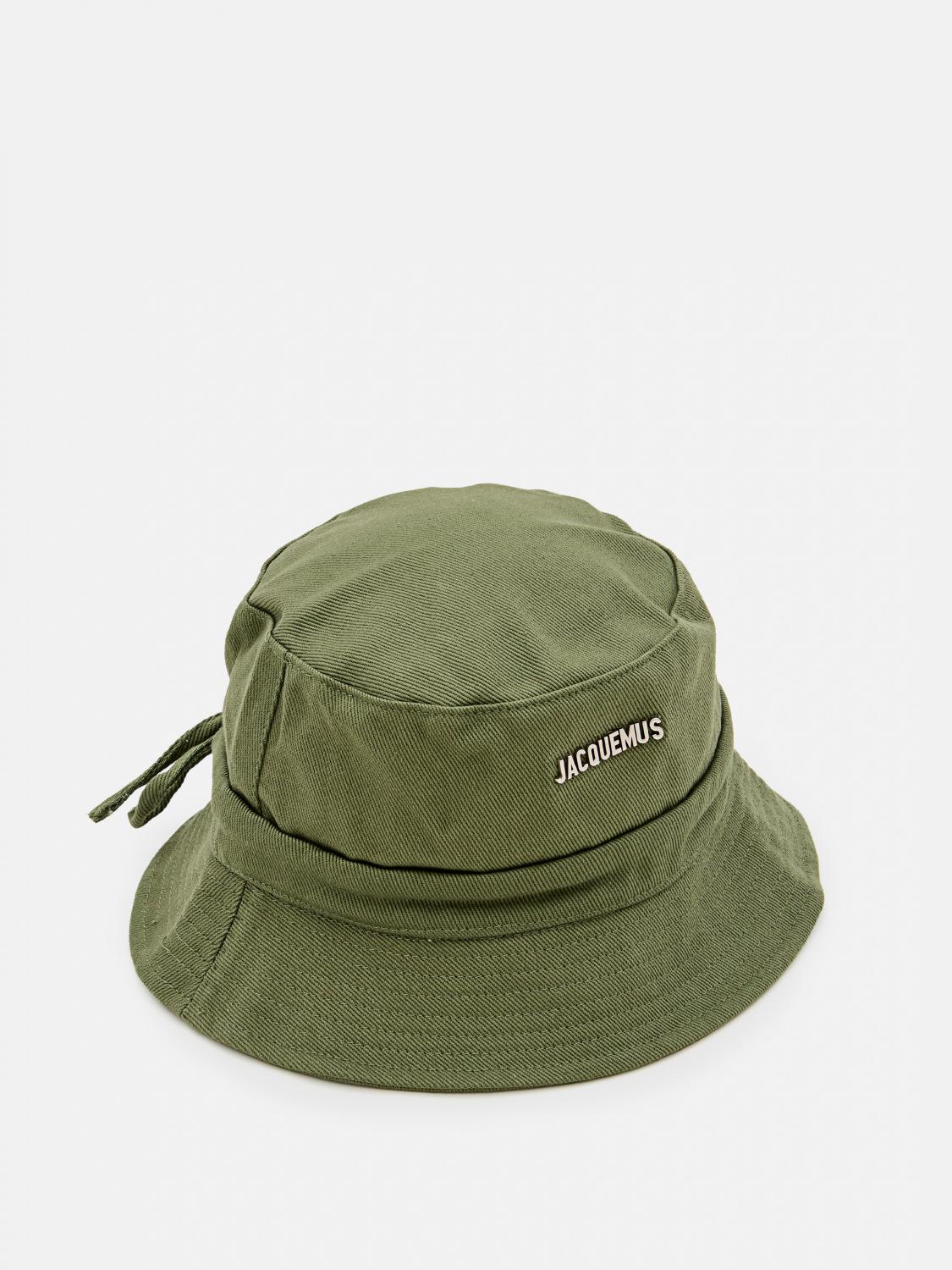 JACQUEMUS HAT: Hat men Jacquemus, Green - Img 1