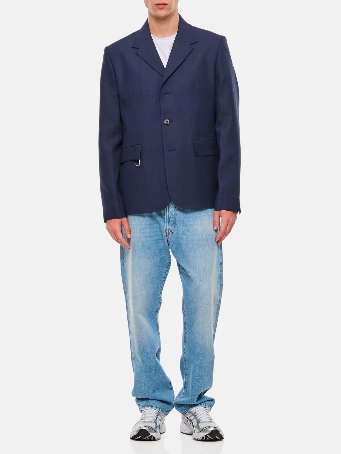 JACQUEMUS BLAZER: Blazer men Jacquemus, Blue - Img 2