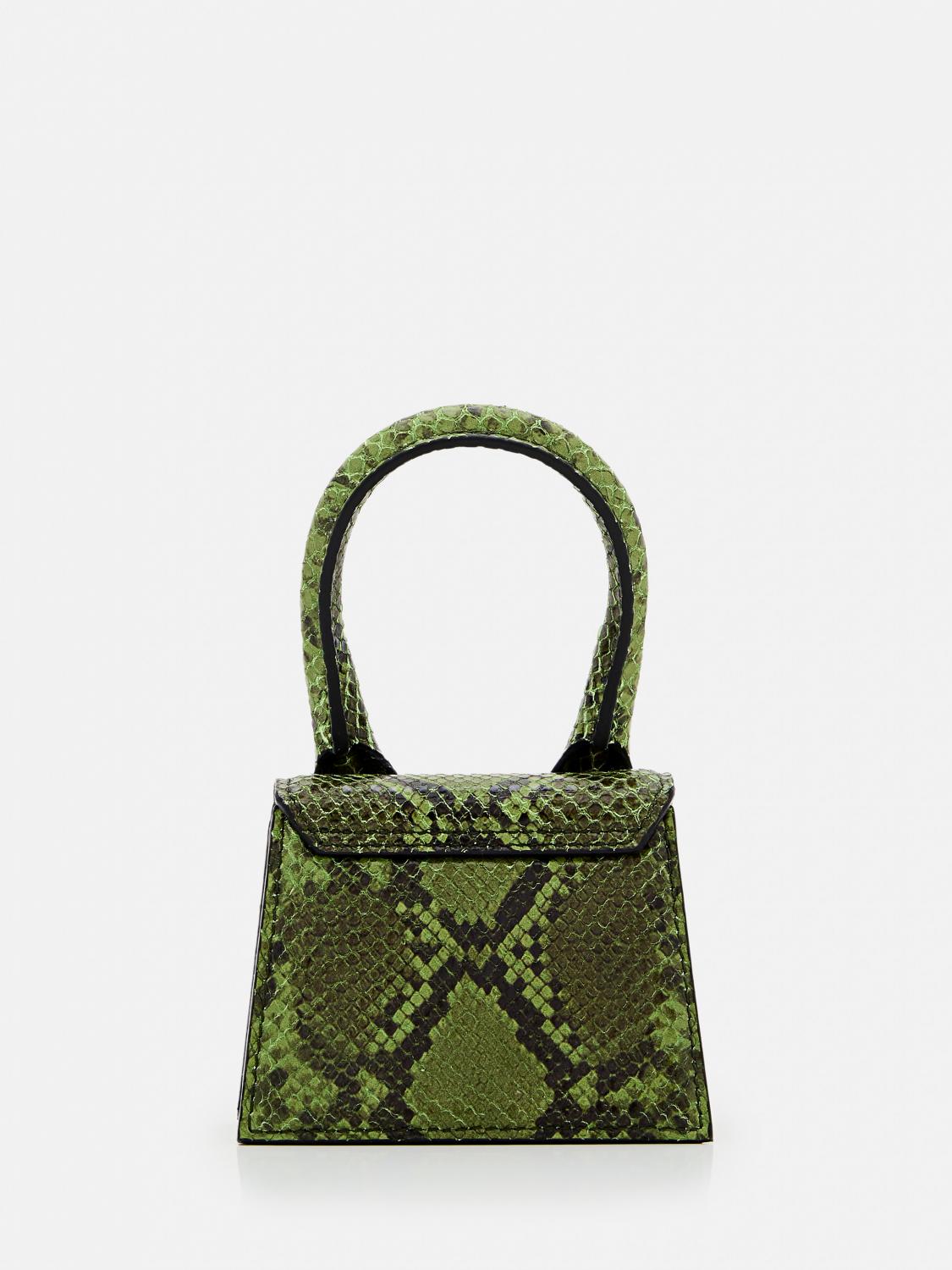 JACQUEMUS MINI-TASCHE: Handtasche damen Jacquemus, Grün - Img 3