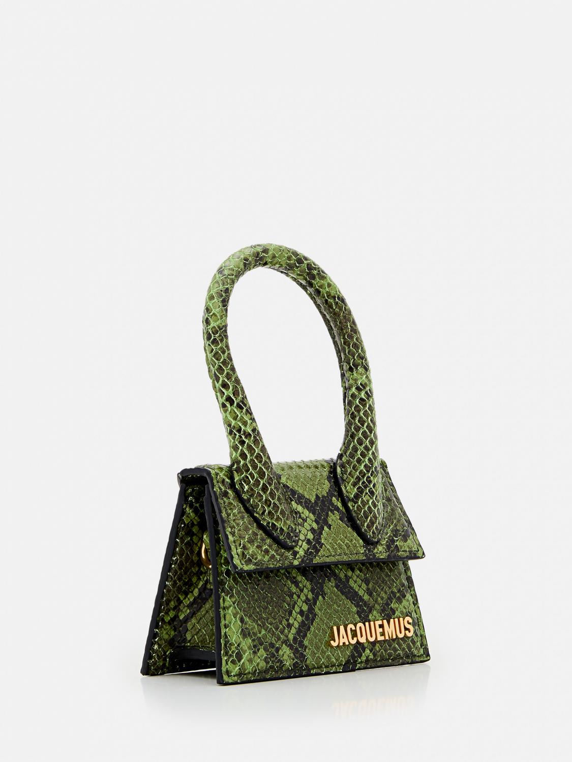 JACQUEMUS MINI-TASCHE: Handtasche damen Jacquemus, Grün - Img 4