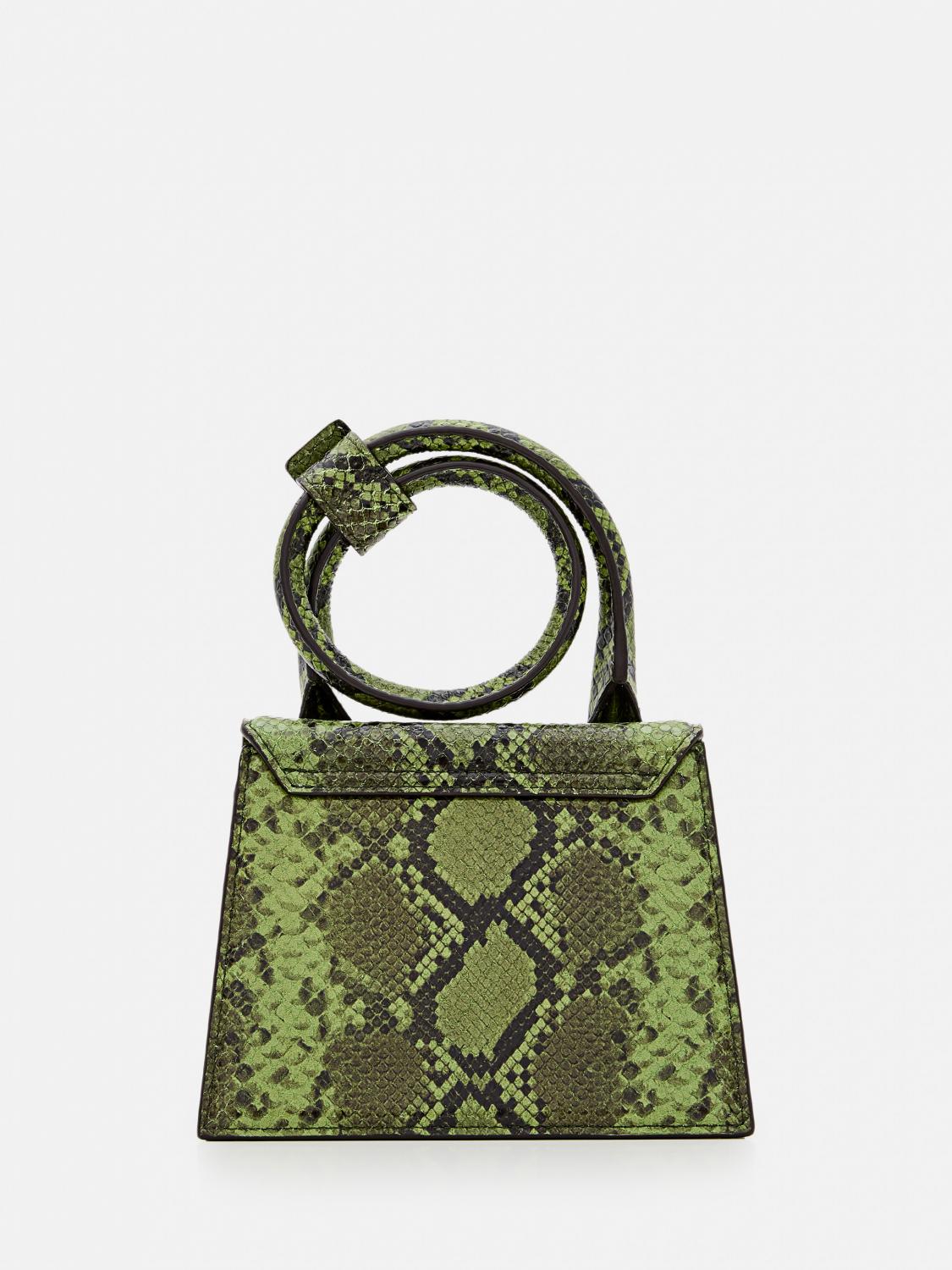 JACQUEMUS BANDOLERA: Bolso de hombro mujer Jacquemus, Verde - Img 3