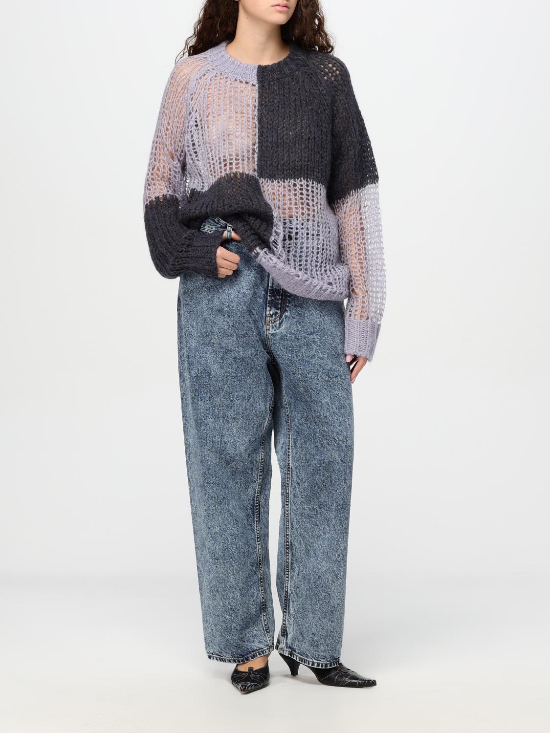 ACNE STUDIOS SWEATER: Sweater woman Acne Studios, Violet - Img 2