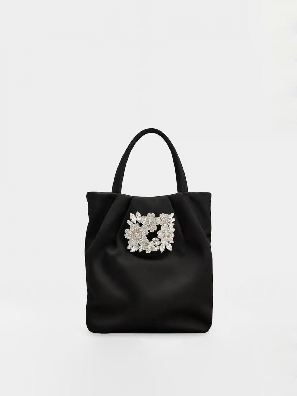 ROGER VIVIER 미니백: 핸드백 여성 Roger Vivier, 블랙 - Img 1