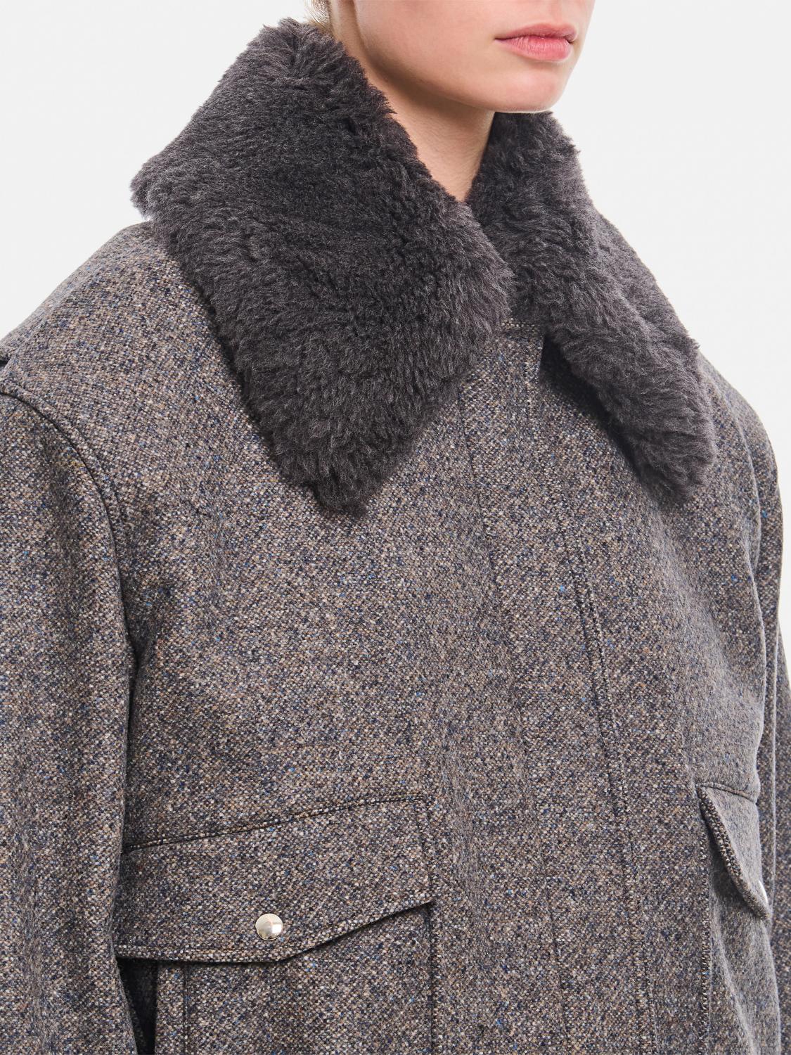 STELLA MCCARTNEY CHAQUETA: Abrigo mujer Stella McCartney, Gris - Img 4