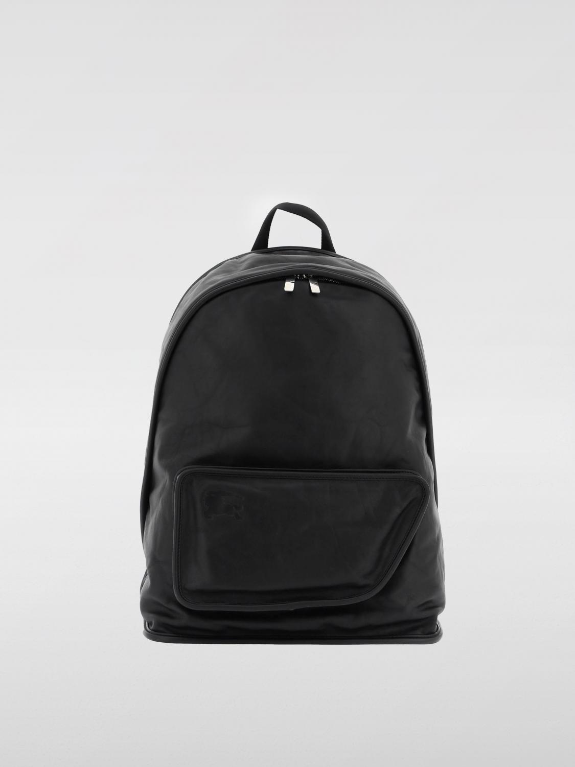 black faux leather backpack men Premium 15.6inch Laptop for Okuma JAW J FD 5-6ft Daisy Chain on Side Panel:No accessories in this mens