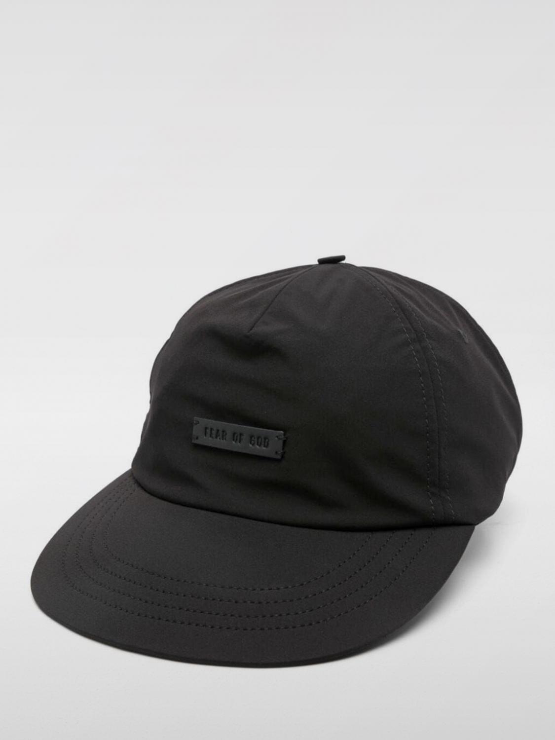 FEAR OF GOD CHAPEAU: Chapeau homme Fear Of God, Noir - Img 1