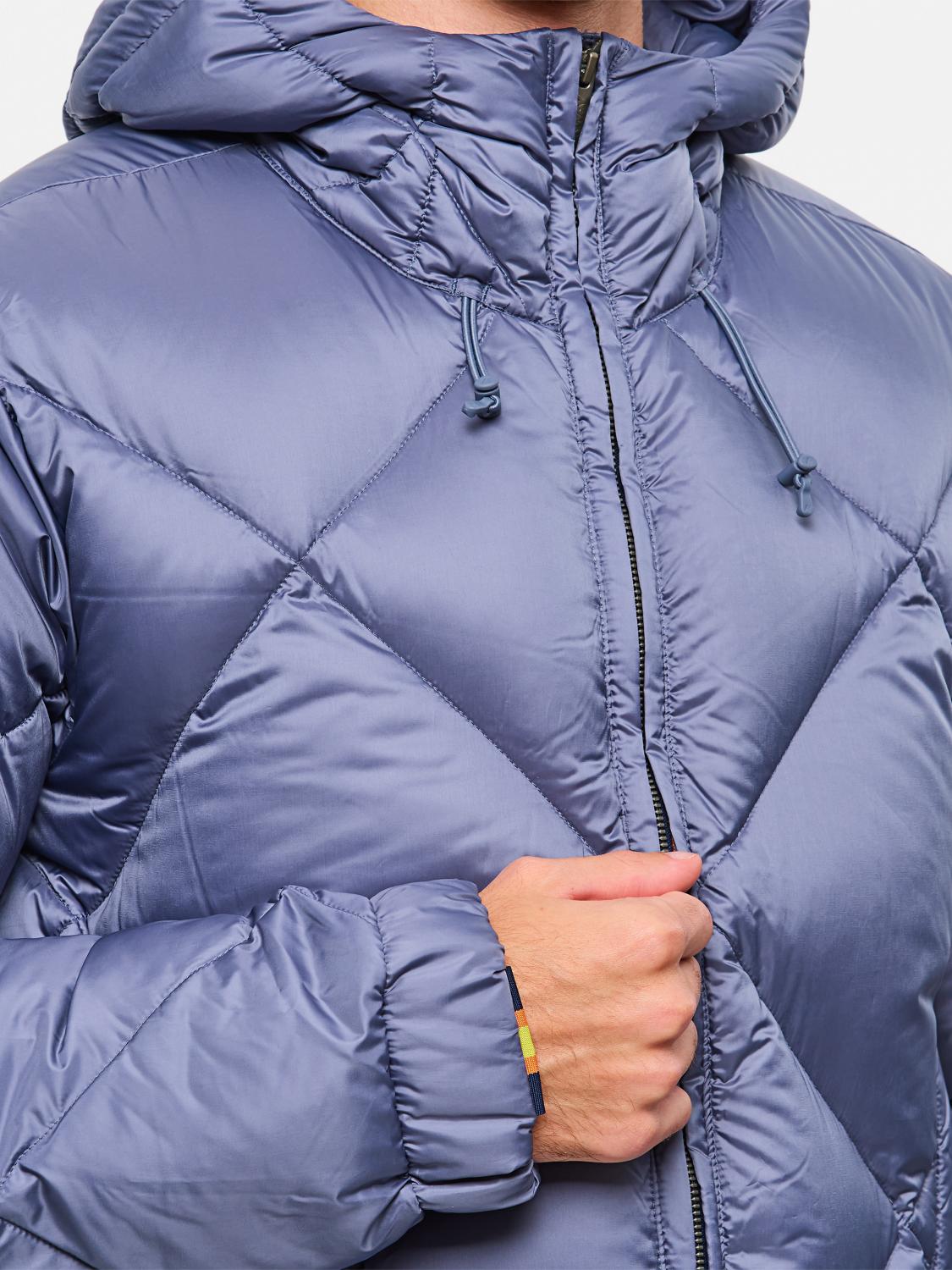 K-WAY JACKET: Coat men K-way, Gnawed Blue - Img 4