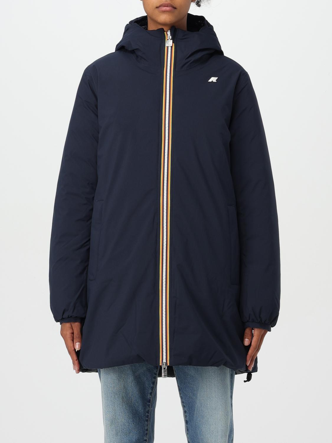 K-WAY CHAQUETA: Abrigo hombre K-way, Azul Oscuro - Img 1