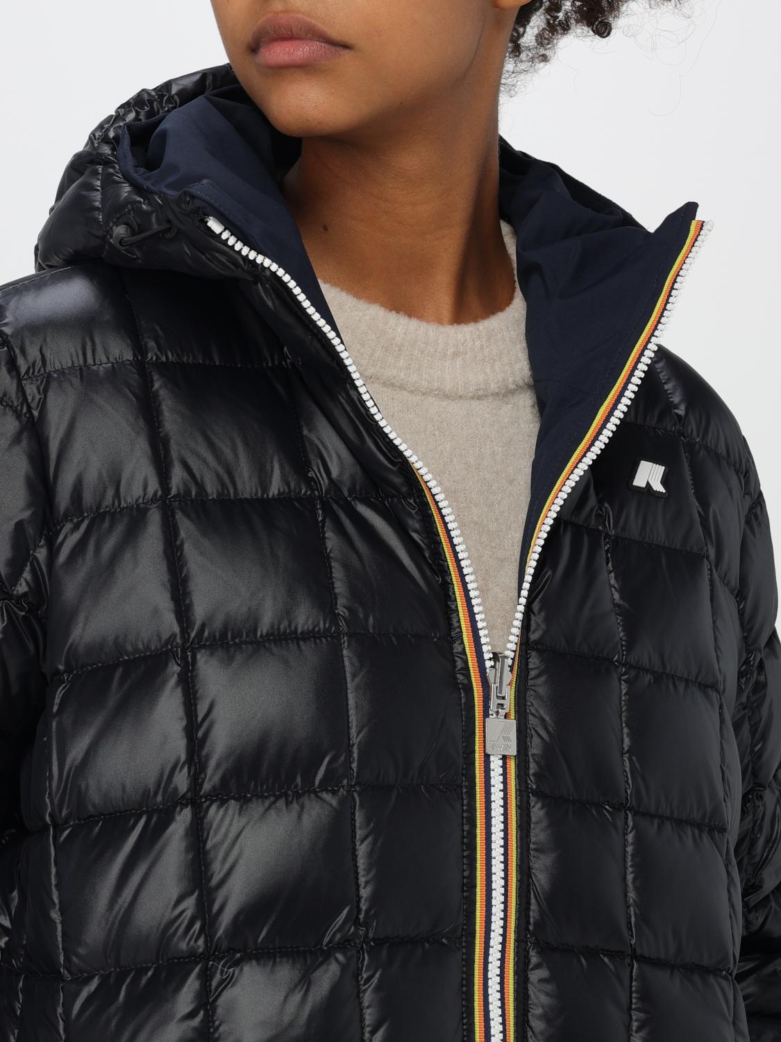 K-WAY CHAQUETA: Abrigo hombre K-way, Azul Oscuro - Img 4