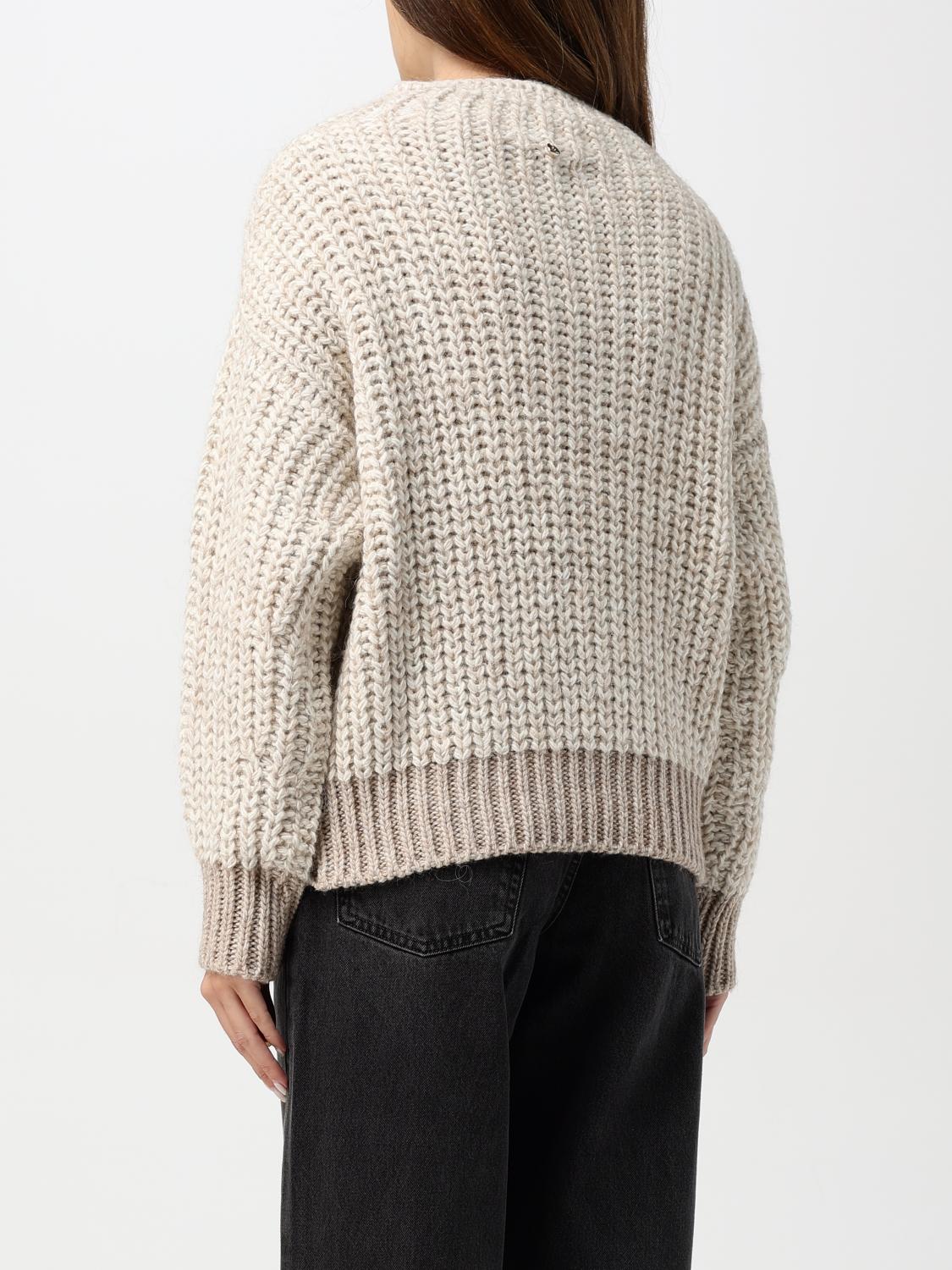 LIU JO SWEATER: Sweatshirt woman Liu Jo, Beige - Img 2