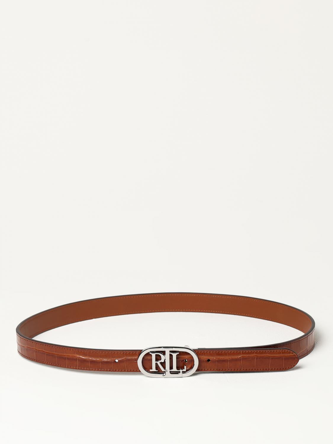 LAUREN RALPH LAUREN BELT: Belt woman Lauren Ralph Lauren, Tobacco - Img 1