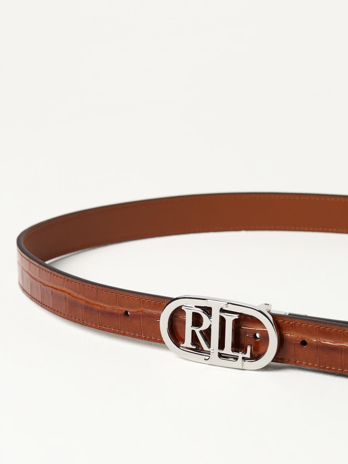 LAUREN RALPH LAUREN BELT: Belt woman Lauren Ralph Lauren, Tobacco - Img 3