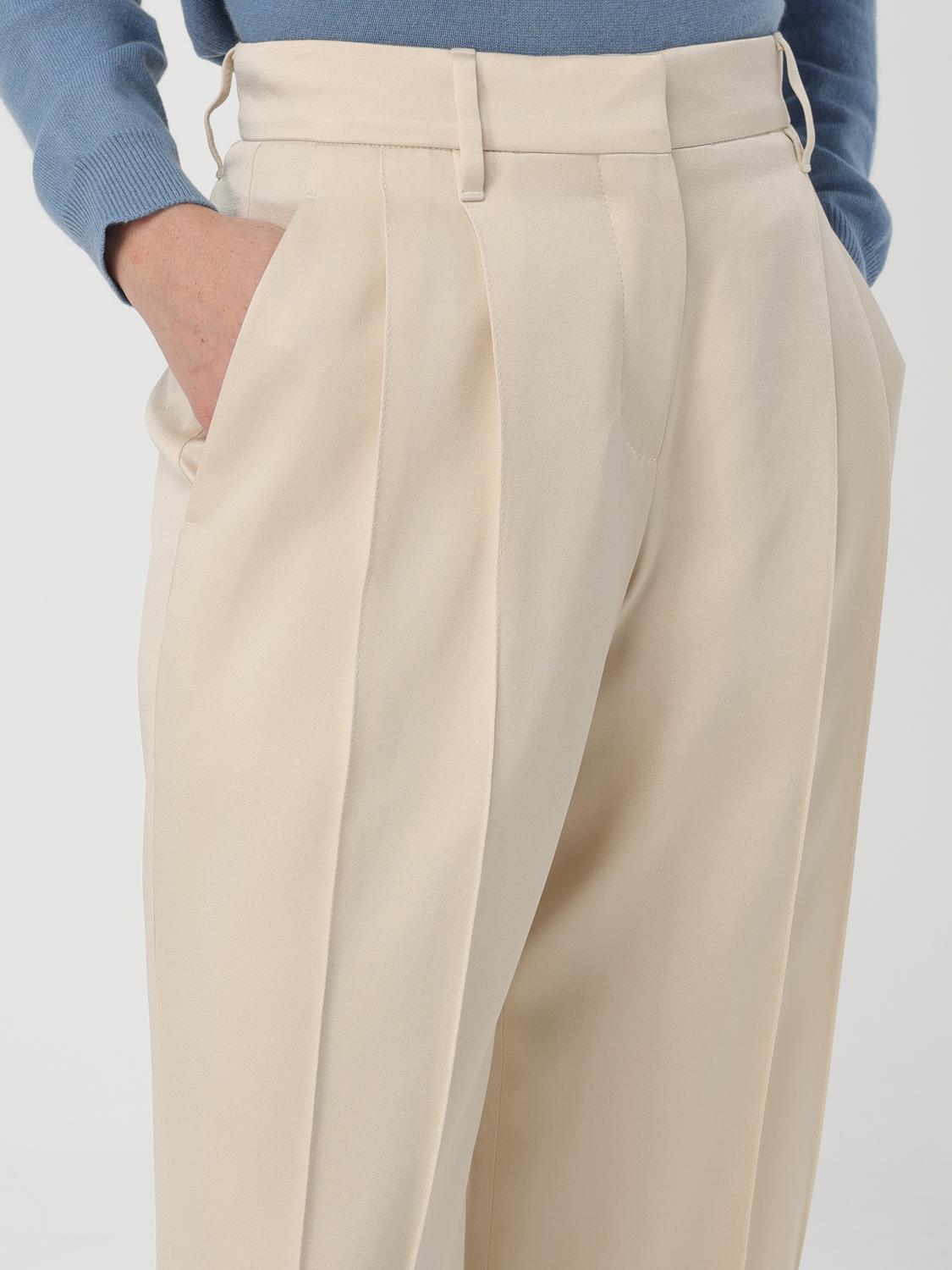 BRUNELLO CUCINELLI PANTS: Pants woman Brunello Cucinelli, White - Img 5