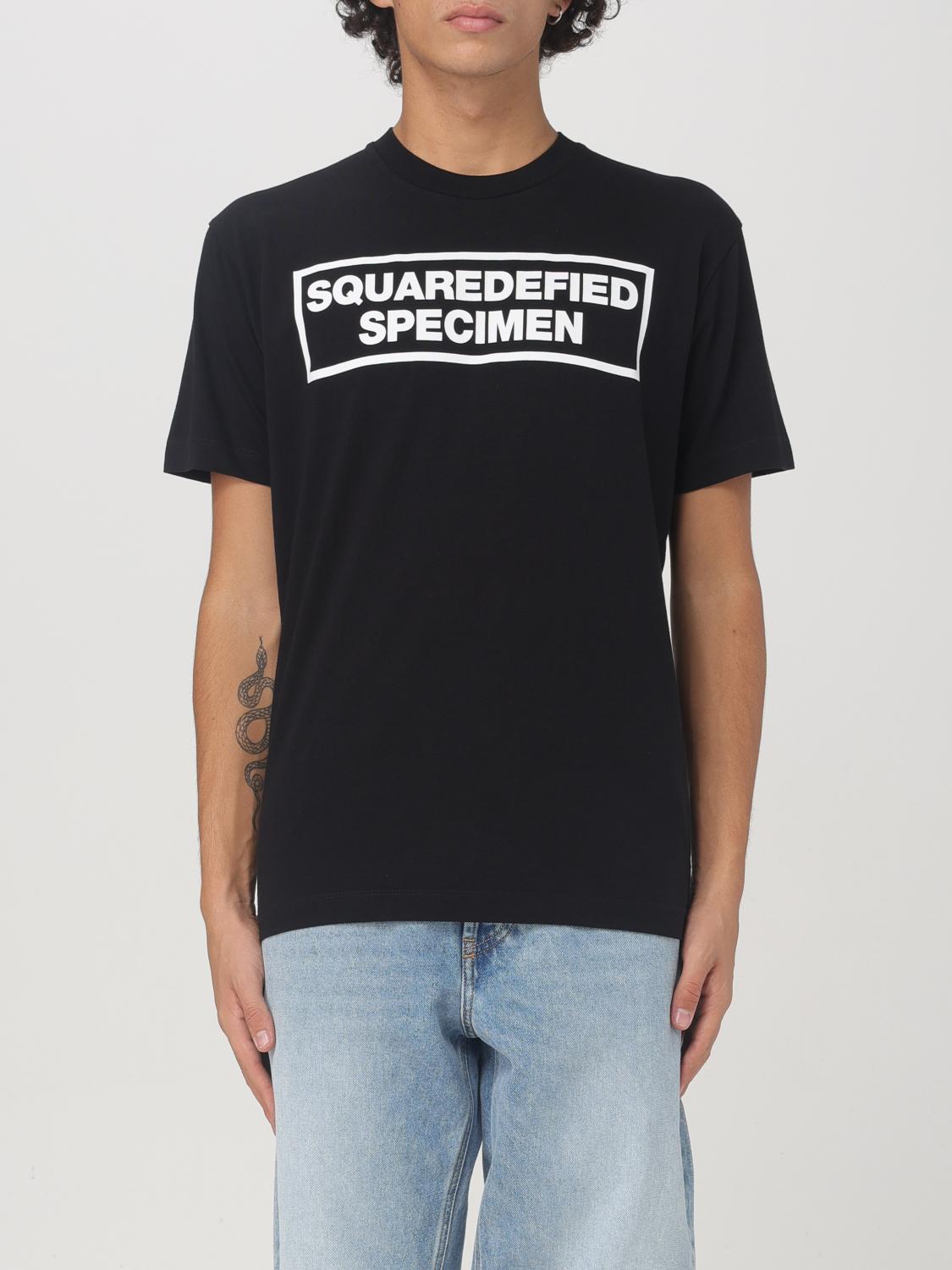 DSQUARED2 T-SHIRT: T-shirt men Dsquared2, Black - Img 1