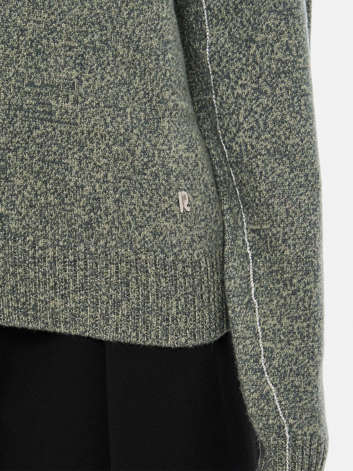 RABANNE MAGLIA: Pullover Rabanne in lana e cashmere , Verde - Img 4