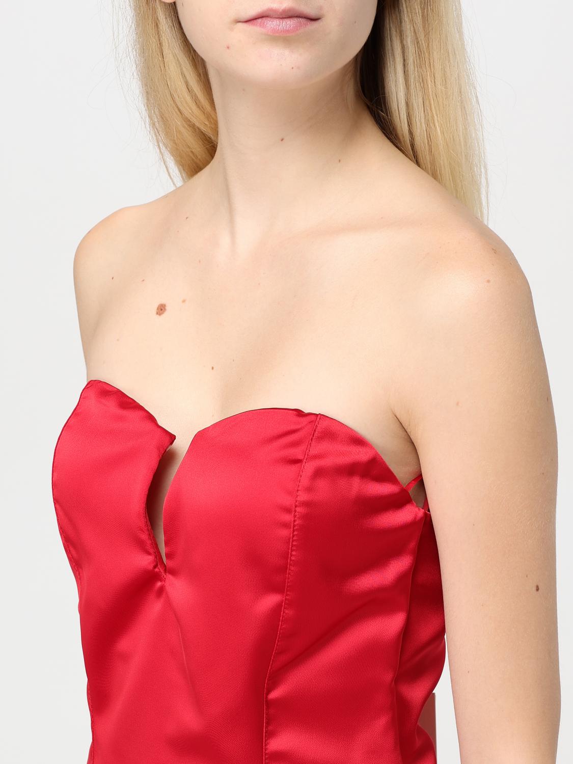 ANIYE BY ABITO: Abito Aniye by in crepe , Rosso - Img 3