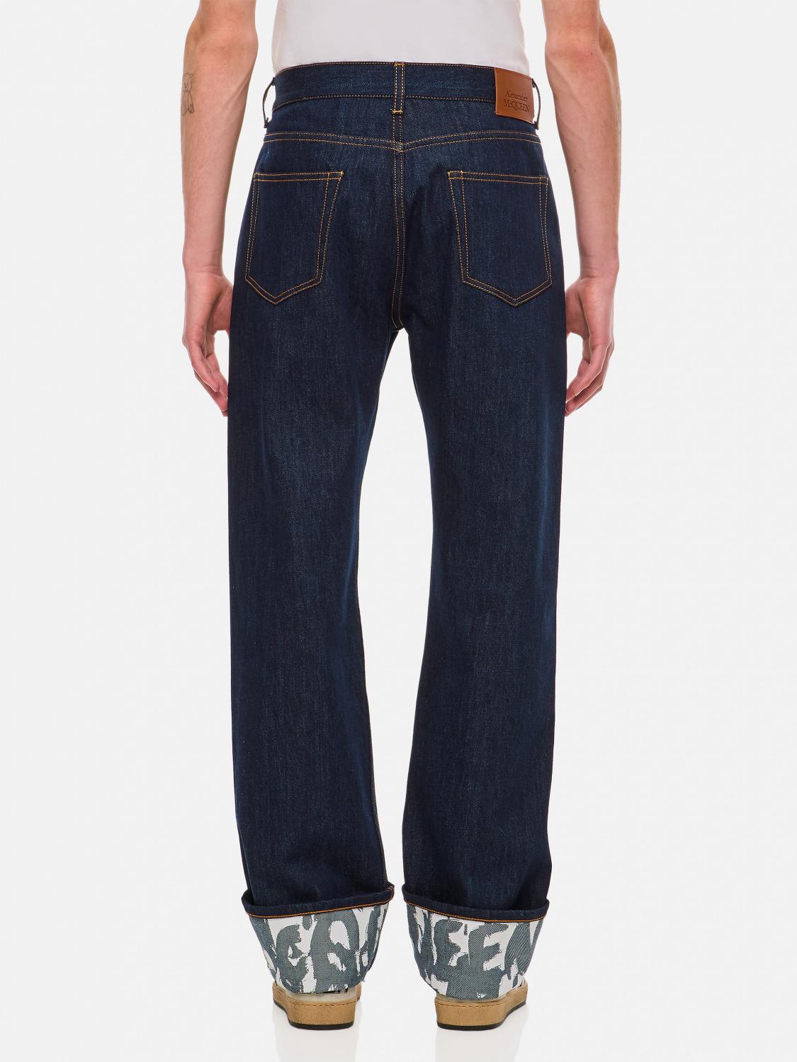 ALEXANDER MCQUEEN JEANS: Jeans men Alexander McQueen, Blue - Img 3