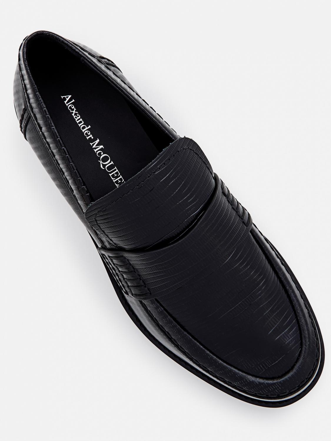 ALEXANDER MCQUEEN MOCASINES: Mocasines hombre Alexander McQueen, Negro - Img 4