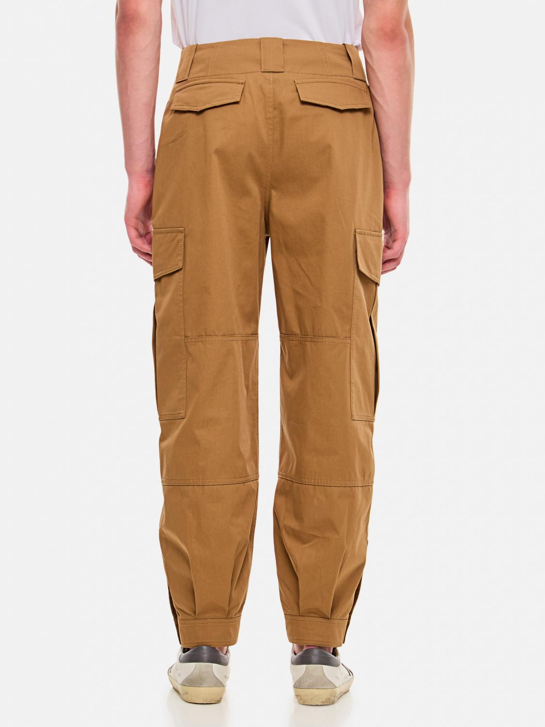 MCQUEEN PANTS: Pants men McQueen, Brown - Img 3