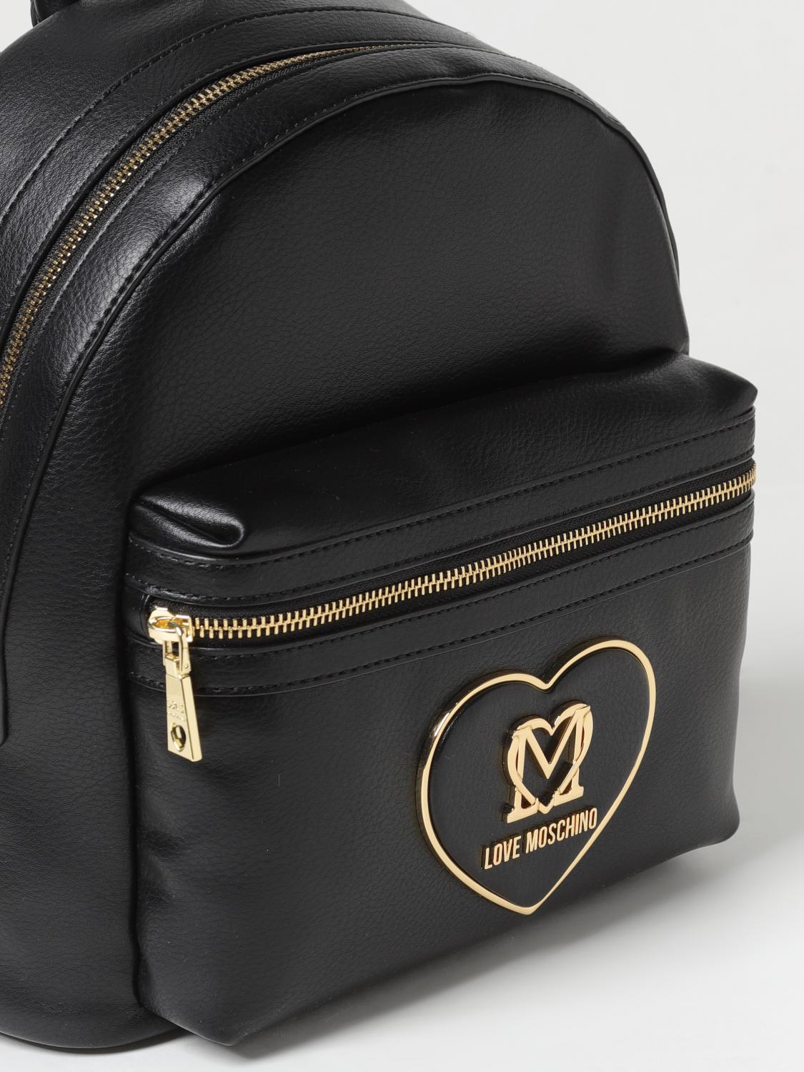 LOVE MOSCHINO BACKPACK: Backpack woman Love Moschino, Black - Img 3