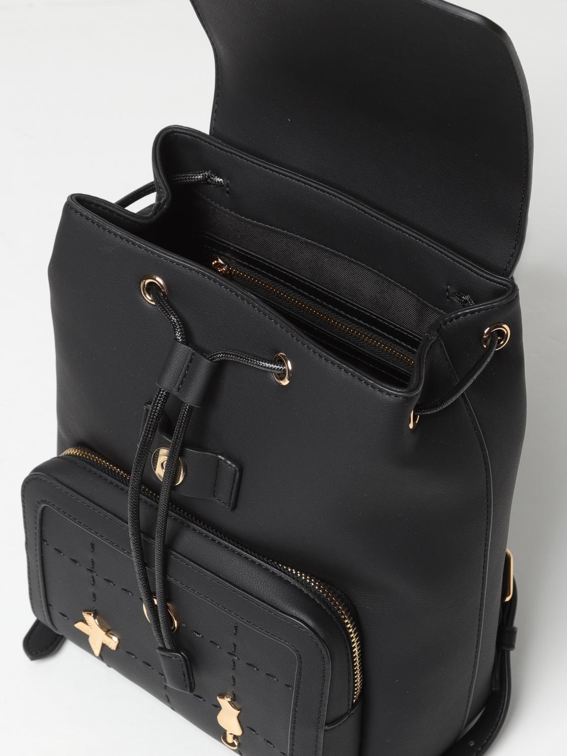 LOVE MOSCHINO BACKPACK: Backpack woman Love Moschino, Black - Img 4