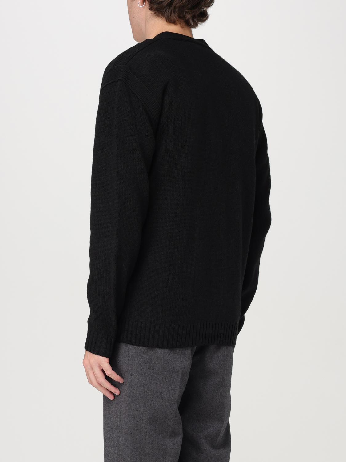 PAOLO PECORA SWEATER: Sweater men Paolo Pecora, Black - Img 2