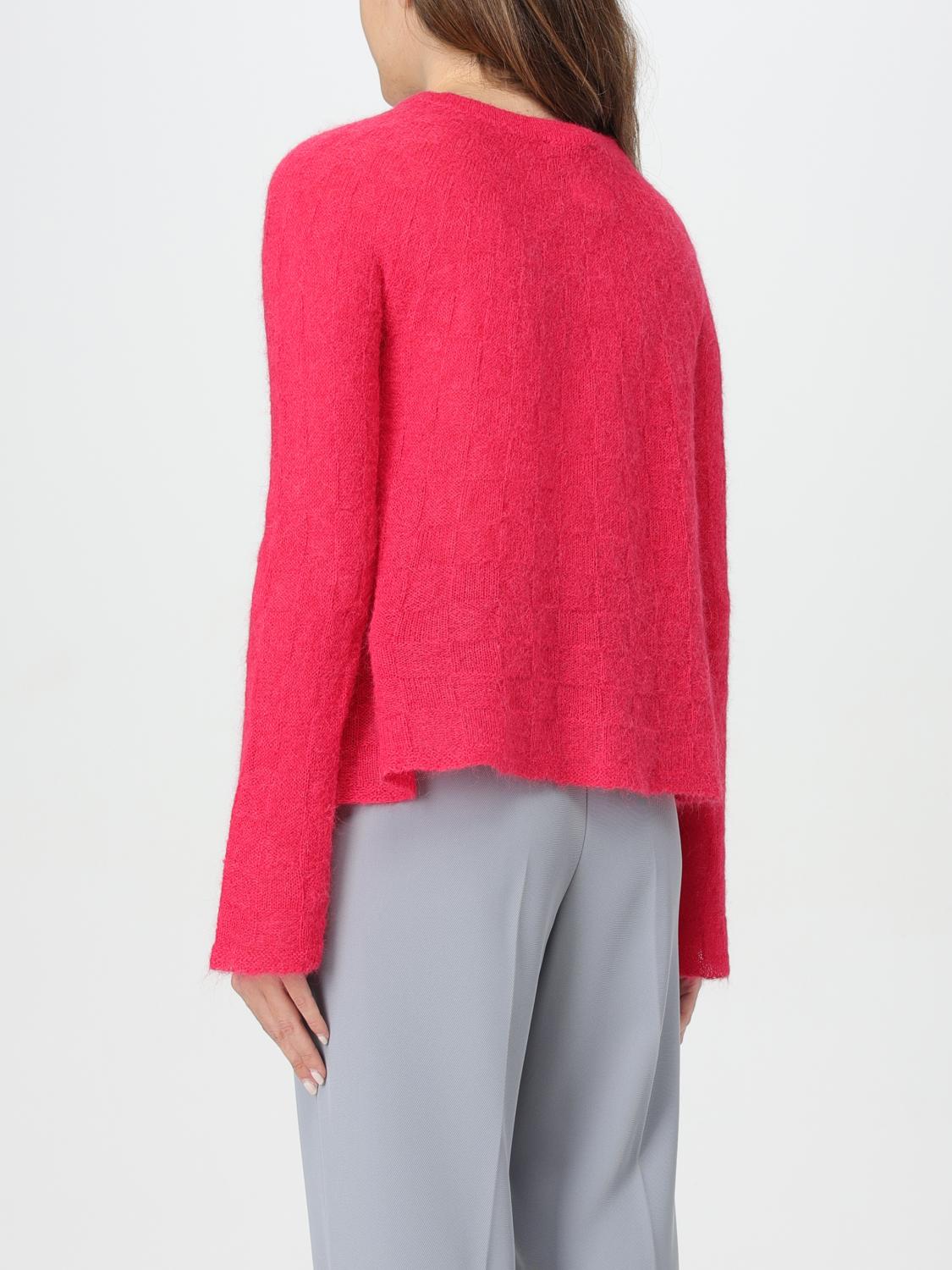 EMPORIO ARMANI SWEATER: Sweater woman Emporio Armani, Strawberry - Img 2